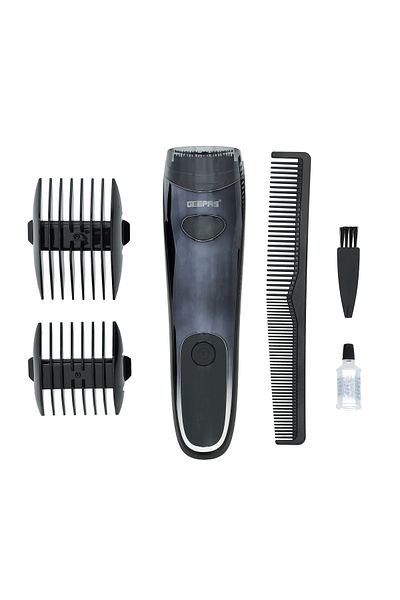 Geepas Dgtl Rech Vacuum Hair&Beard Trimmer 1x20