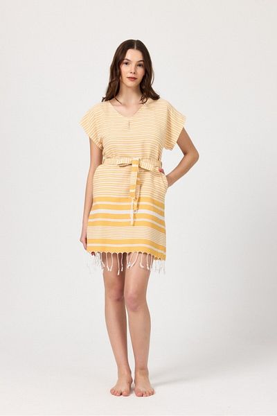 Mulberry Φόρεμα Katya Beach - Tunic Pareo 100% Βαμβάκι