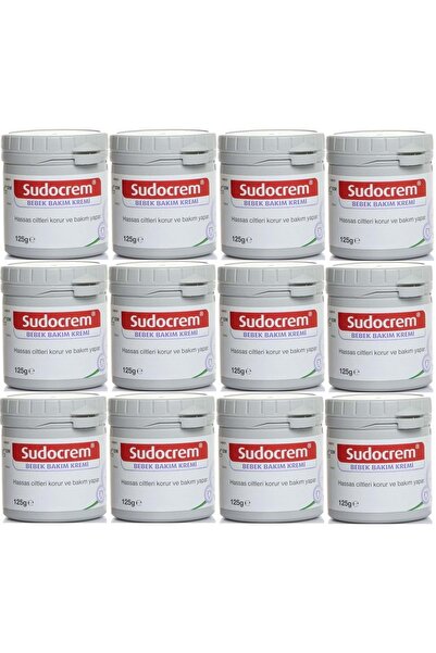 Sudocrem Cilt Bebek Bakım - Pişik Kremi 125gr (12 Lİ SET)
