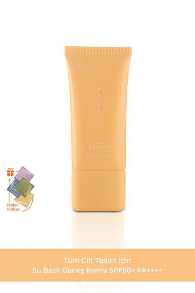 Sopure 50 ml Water Based Sunscreen - All Skin Types Spf50