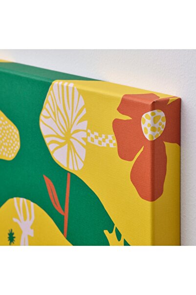 IKEA Coloradogran Picture Set Of 3 – Colorful Nature-inspired Wall Art, Lightweight, Eco-friendly Design