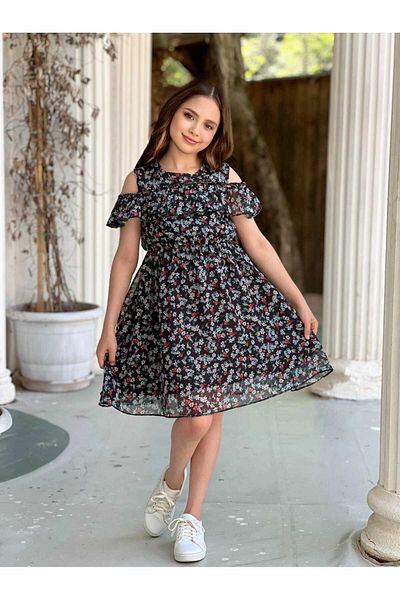 MARİSSA Girl's Floral Dress