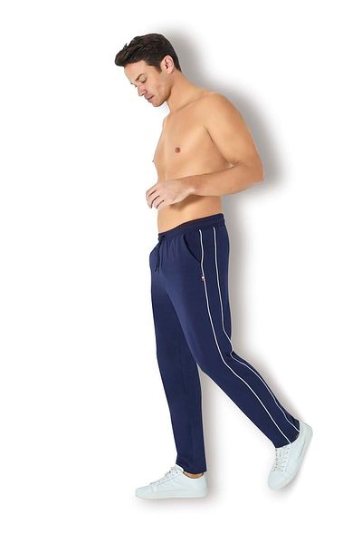 Jiber Ανδρική φόρμα φόρμας Navy Blue με δύο κλωστές 2053