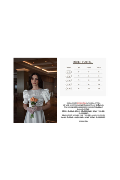 GNRDESİGN ΛΕΥΚΗ MISHA φούστα με κοντό λαιμόκοψη με λαιμόκοψη βραδινό φόρεμα/φόρεμα