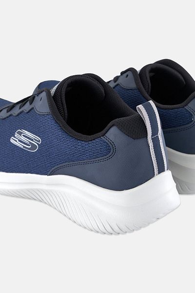 SKECHERS Men Ultra Flex 3,0 Lace Up Running Shoes, Navy