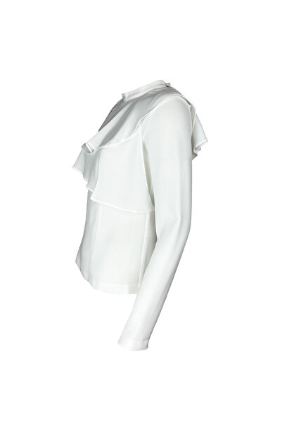 KAMEYA Katmanlı Ekru Bluz