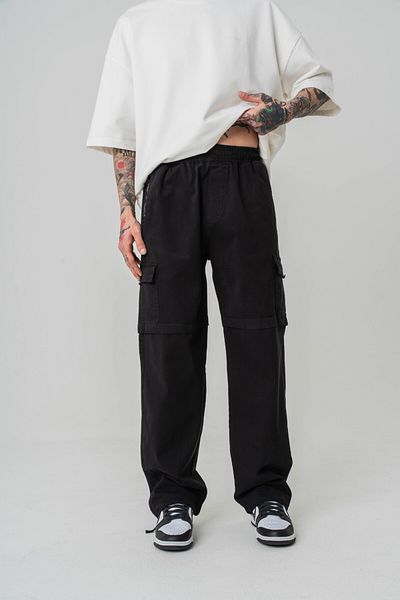 go gang own Relax Flow Leg Detailed Cargo Pants