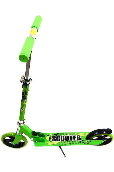 Generic Foldable Kick Scooters for Kids, Ages 6-12, Big Wheels, Adjustable Handle, Rear Fender Brake