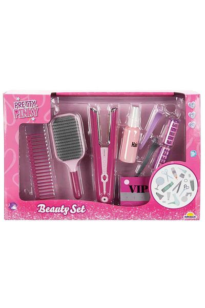 PopŞeker Hair Design Beauty Set with Sounds and Lights: Little Hairdressers' Dream Comes True!