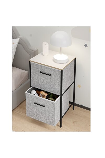 eportatif Çocuk 2 Çekmeceli Orta Boy Komodin Sehpa