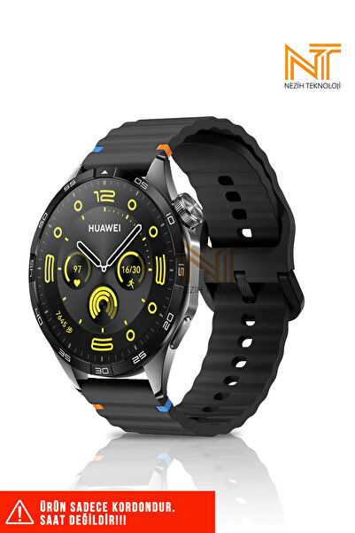 Nezih Case Huawei Watch Buds / Watch 4 / 4 Pro Uyumlu A+ Kalite Wave Silikon ...
