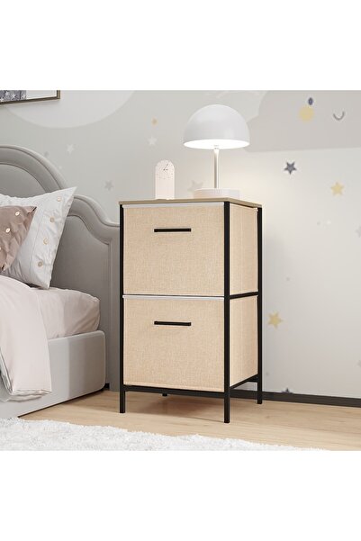 eportatif Çocuk 2 Çekmeceli Orta Boy Komodin Sehpa