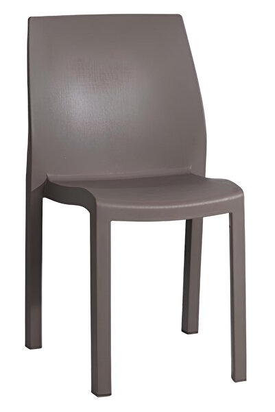 Papatya Yummy Sandalye K.Kahve - Plastik Bahçe Balkon Sandalyesi