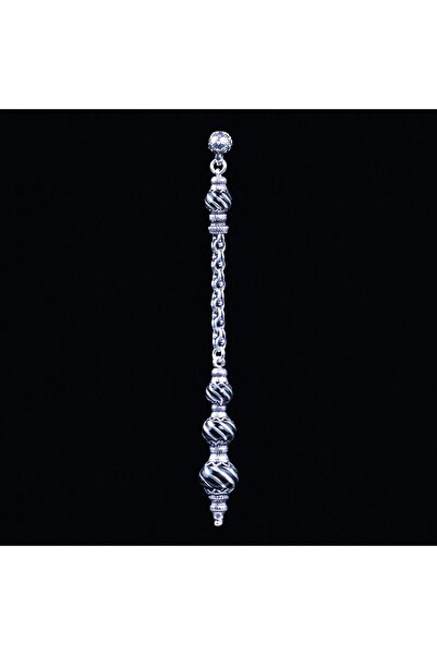 TESBİHCİBABA Black Shams Mine Embroidered Rosary Tassel