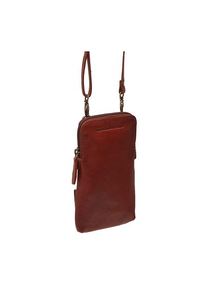 The Chesterfield Brand Genuine leather phone case, The Chesterfield Brand, Cuba, Cognac brown