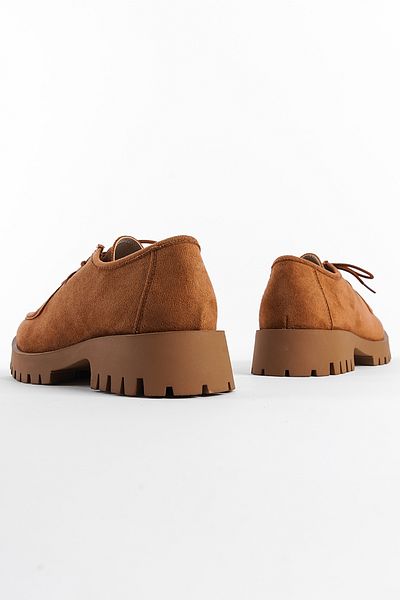 Capone Outfitters Велурен дамски мокасини - обувки с подметка Trak