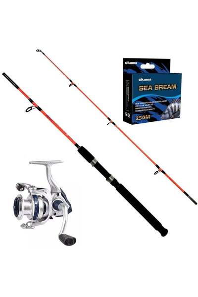 Okuma Aria 6000 - Kendo Holiday Boat 180cm Tekne Olta Seti