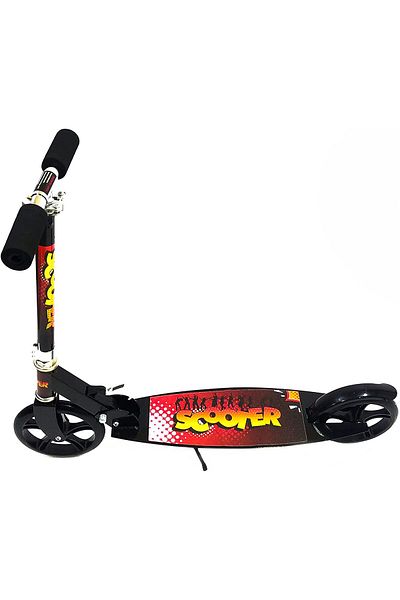Generic Kids Big Wheel Kick Scooter 200mm Big PU Wheel, 100kg Weight Limit, Smooth & Fast Ride for 6 Years