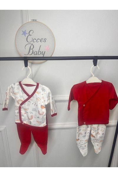 ECCES BB Baby Pajama Set - Semi-Double Luminous Top and Bottom