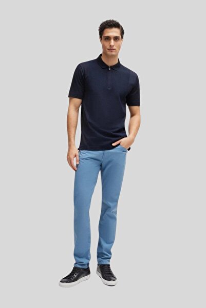 BOSS Regular Fit Erkek Jean Pantolon Mavi