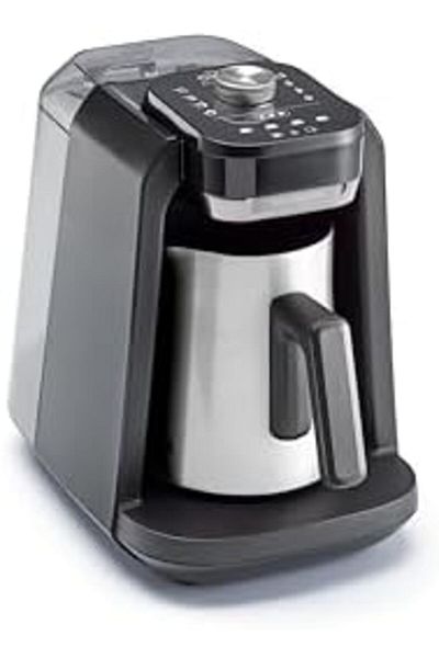 Arzum Okka Rich Pro Plus Turkish Coffee Machine with Water Tank OK0038-05 Chrome