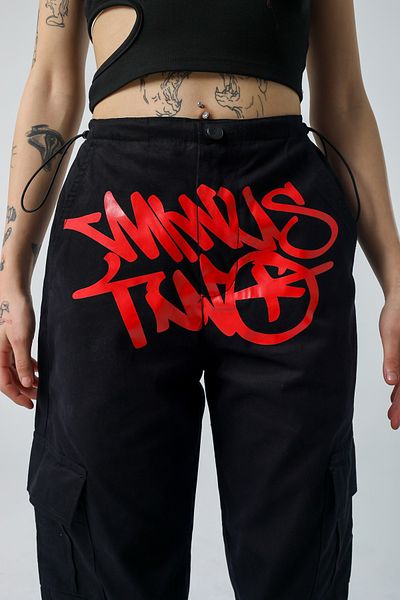 KOTOLOG Unisex Grunge Baggy Elastic Adjust Waist Leg Snow Jean Money Pants in the Cloud