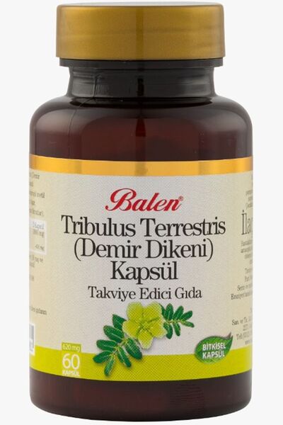 Balen Tribulus Terrestris-demir Dikeni Ekstraktı 60 Adet Kapsül 620 Mg