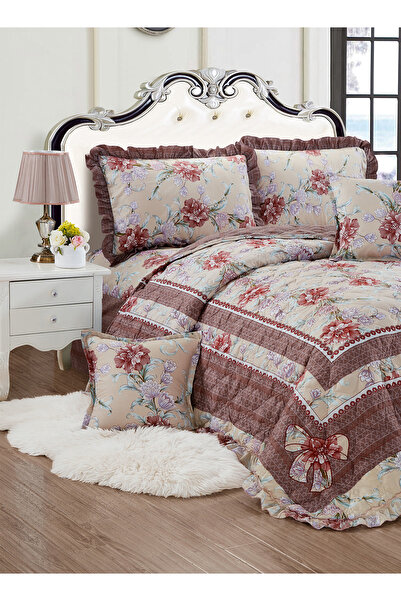 Generic Compressed Comforter Set Twin Size Tow color, 4 Pieces, Single Size 160x210cm G2