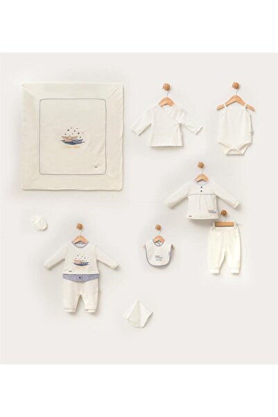 Babydola Erkek Bebek Hastane Çıkış Set 10 Lu-13744