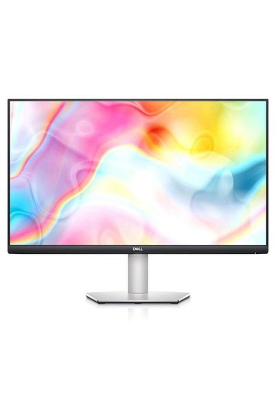 Dell Monitor IPS LED Dell 27" S2722QC, UHD (3840 x 2160), HDMI, USB Type-C, Boxe, Pivot (Negru/Argintiu)