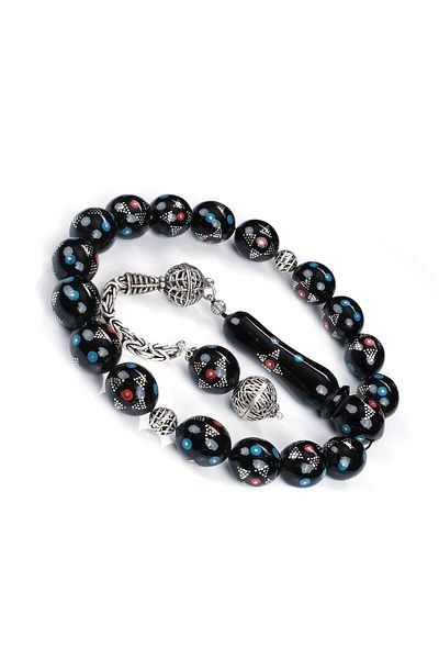 TESBİHCİBABA Friend Legend Pyramid Model Erzurum Oltu Stone Rosary