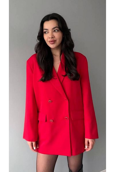 MODAGK Buttoned Oversize Lined Jacket