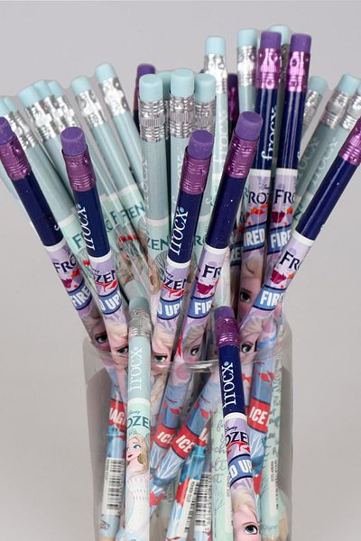 Disney New Season Licensed Frozen Elsa "2 Pieces" Pencil with Eraser