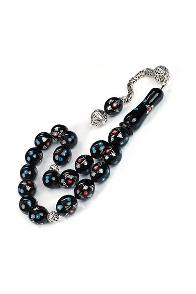 TESBİHCİBABA Friend Legend Pyramid Model Erzurum Oltu Stone Rosary