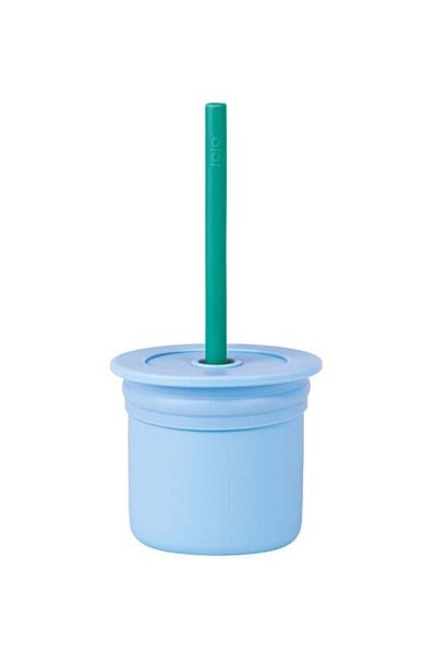 OiOi Mineral Blue/Aquagreen Raw Tube Snack Set