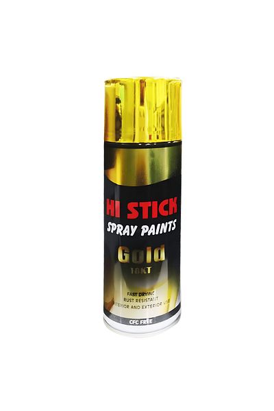 Stick Hi Gold Chrome Spray Paint 240 gram