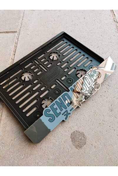 Aksaray Tasarım Atölyesi Motorsiklet Plakalık SEND NUDES Lazer Kesim Pleksi |...