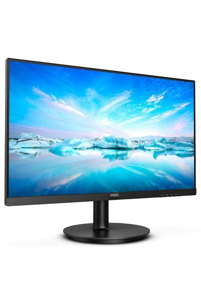 Philips Monitor VA LED Philips 21.5" 221V8/00, Full HD (1920 x 1080), VGA, HDMI, 75 Hz (Negru)