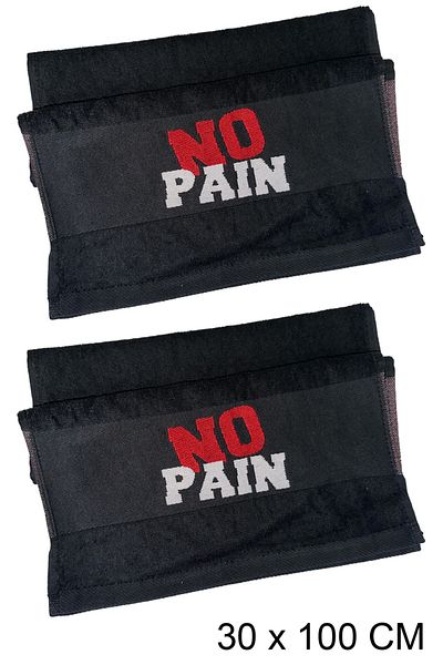 NEEA HOME Sports Towel - 2 Pack Sports Ally, Black 100% Cotton for Fitness, Gym, Training and Golf