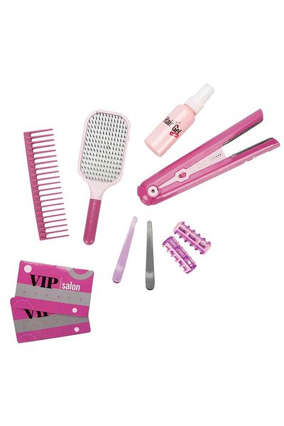 PopŞeker Hair Design Beauty Set with Sounds and Lights: Little Hairdressers' Dream Comes True!