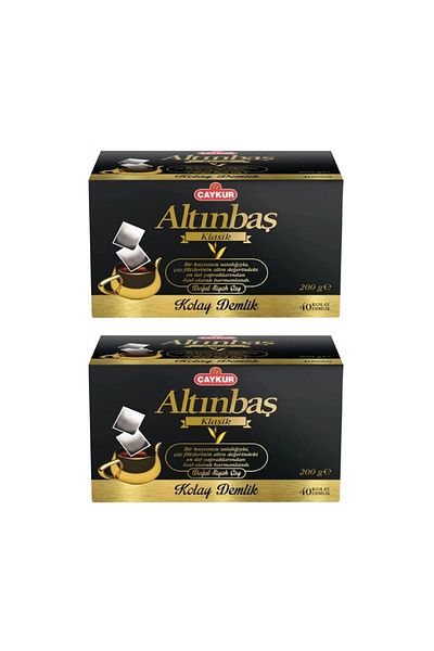 Çaykur Altınbaş Teapot Bag 40 Pcs 200 Gr X 2 Pieces