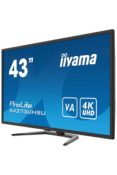 IIYAMA Monitor iiyama ProLite X4373UHSU-B1 43" VA LED, 4K, PbP, 3ms, DisplayPort, HDMI, FlickerFree