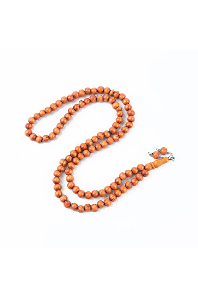 LapisDo Meram Kavak 99 Sphere Cut 7.5mm Prayer Rosary-Orange