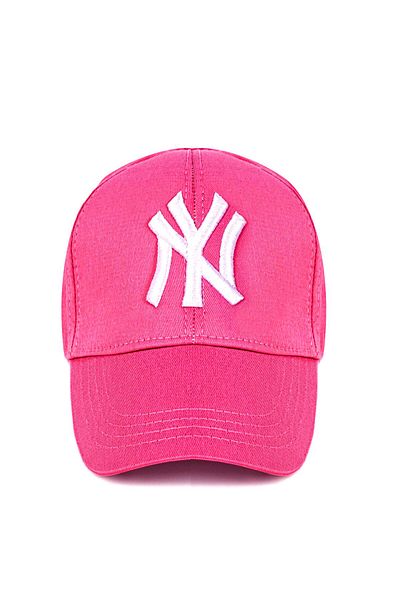 Eke Tekstil Unisex 3 in 1 Baseball Ny Hat Fuchsia-Pink-Lilac Set