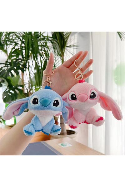 HEY GİDİ GİFT Stitch Cute Plush / Soft Inside / Stitch Toy / Sleeping Companion / Plush Keychain / Quality