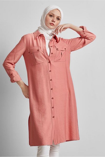 Alvina Shirt Leg Tunic 45438