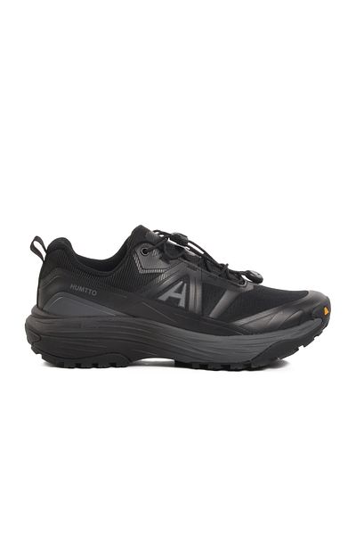 HUMTTO Black Mesh Breathable Men's Sports Shoes