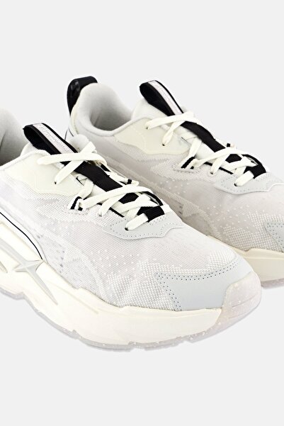 Puma Women Spina Nitro Pure Luxe Training Shoes, Off White/Light Grey/Black