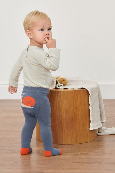 Tchibo Toddlers Boy 2 Pieces Graphic Tight, Navy
