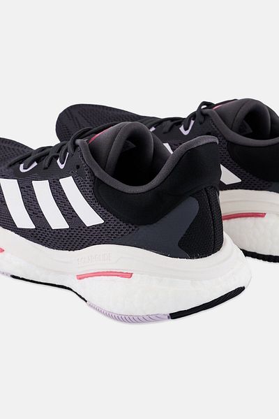 adidas Women Solar Glide 6 Lace Up Running Shoes, Dark Grey